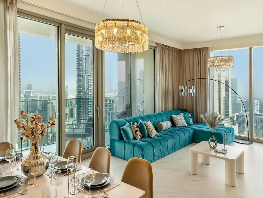 Glorious Fountain,Opera &Burj Sky View 4Br Apt Dubai United Arab Emirates